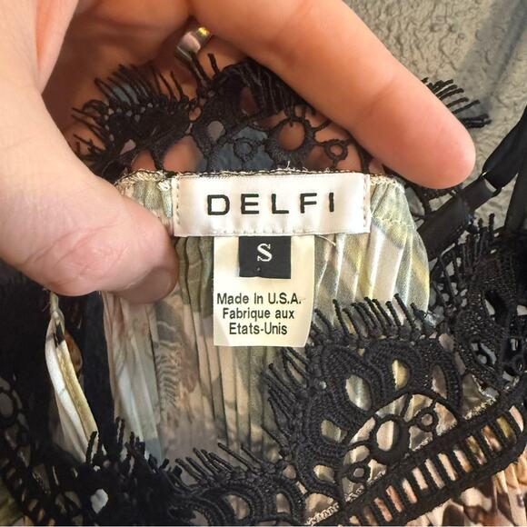 Anthropologie Delfi Sunglow Floral Slip Dress Size S - Picture 5 of 7